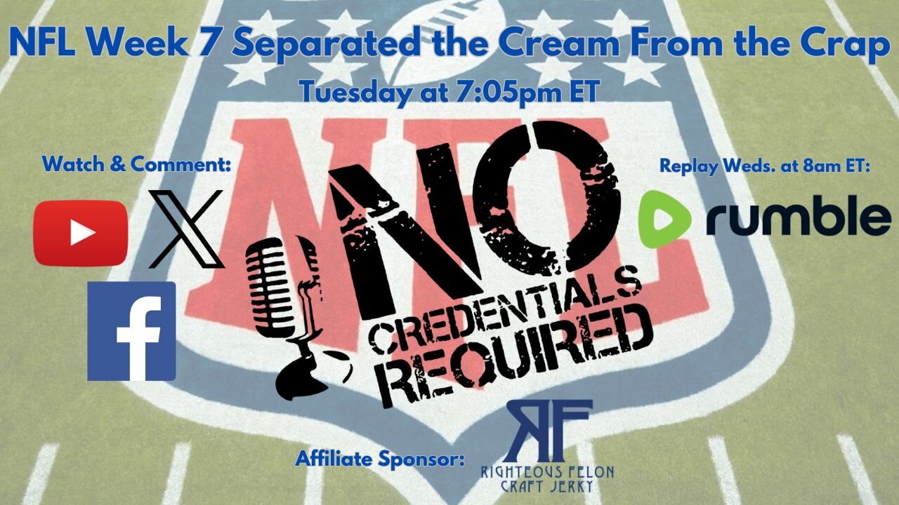 NFL Week 7 Separated the Cream From the Crap