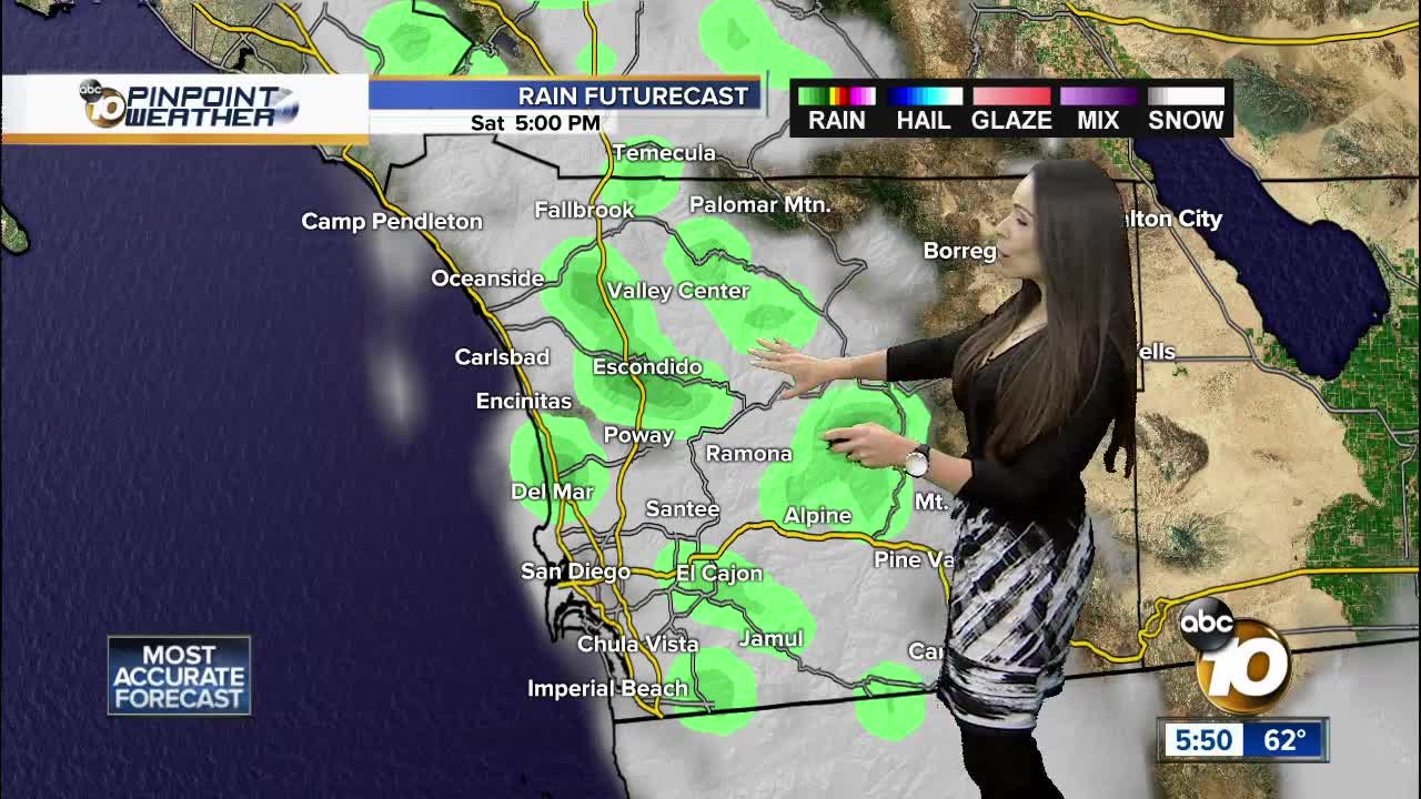 10News Pinpoint Weather with Meteorologist Angelica Campos