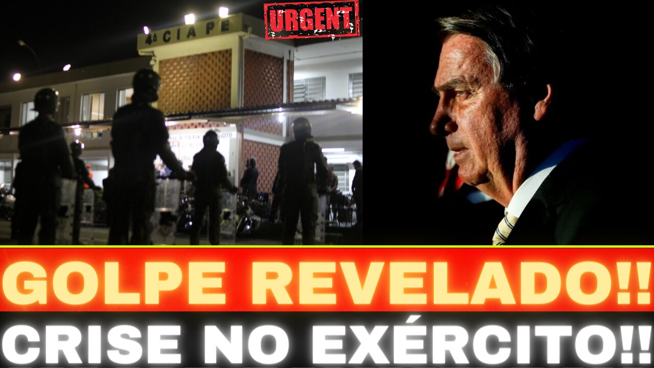 "EXPL0SÃO NACI0NAL: DELAÇÃ0 REVELA EXÉRCITO ENVOLVIDO!" A CASA CA1U...