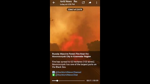 News Shorts: Wildfire in Russia