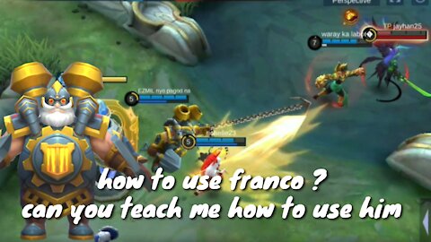 how to use franco? can you teach me how to use him 🙏🙏