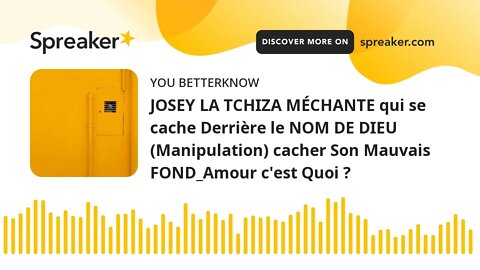 JOSEY LA TCHIZA MÉCHANTE qui se cache Derrière le NOM DE DIEU (Manipulation) cacher Son Mauvais FOND