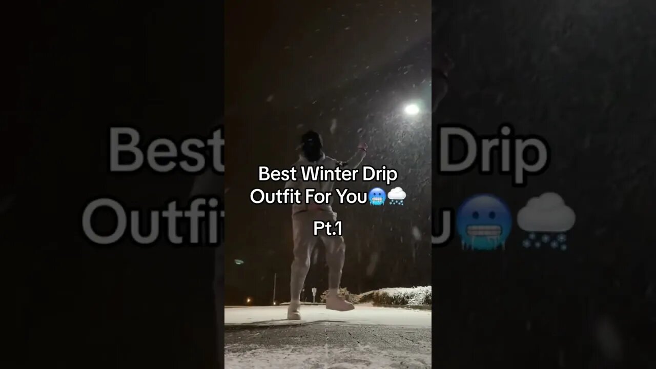 Winter Drip Outfit For You🥶🌨 | ⬆️Subscribe for more drippy content🥶