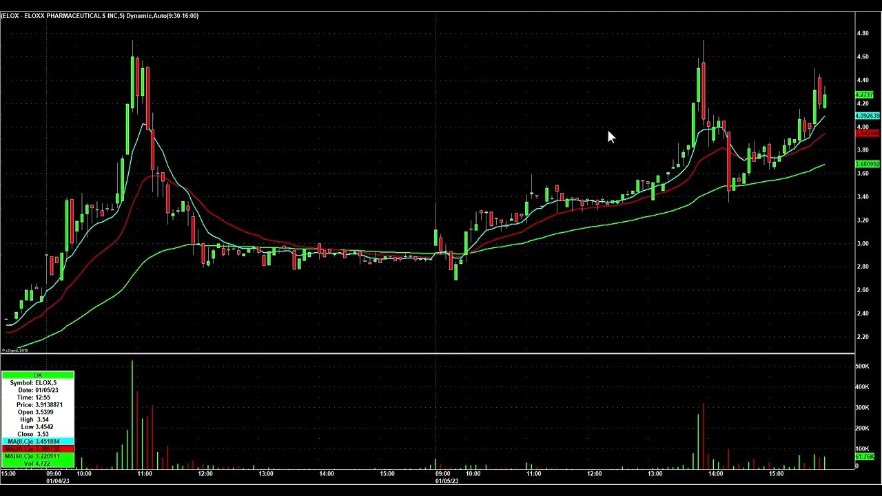 Day Trading Watch List Video for January 6th