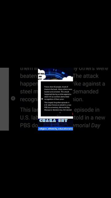 Striking workers killed on Memorial Day 1937