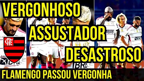 FLAMENGO PASSA A VERGONHA E TOMA 4 DO BRAGANTINO - É TRETA!!! NOTÍCIAS DO FLAMENGO