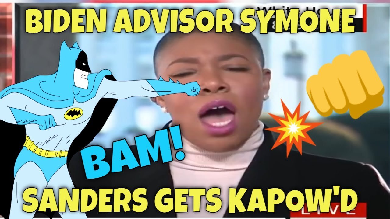 Biden Advisor Gets Owned: Symone Sanders Won't Answer Yes or No about Vaccinations