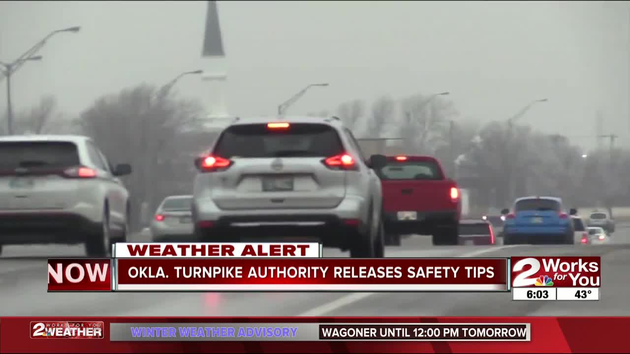 Oklahoma Turnpike Authority releases safety tips