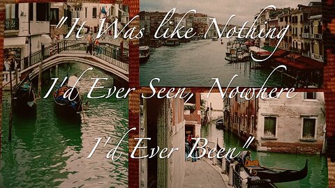 'I SAID "CHARGE A FEE TO ENTER VENICE," AND VENICE LISTENED! - FLORENCE & AMSTERDAM' & 'FENTON HOUSE'