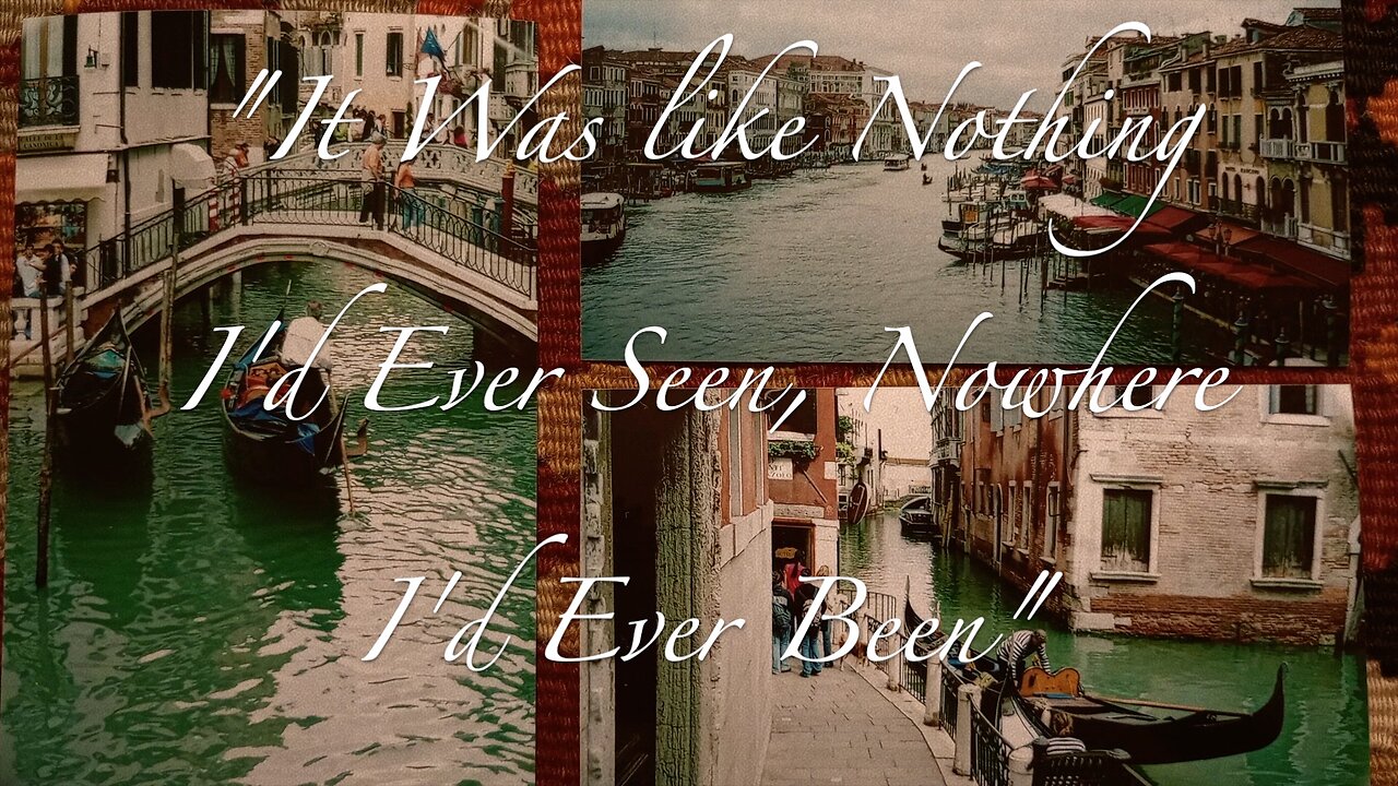 'I SAID "CHARGE A FEE TO ENTER VENICE," AND VENICE LISTENED! - FLORENCE & AMSTERDAM' & 'FENTON HOUSE'