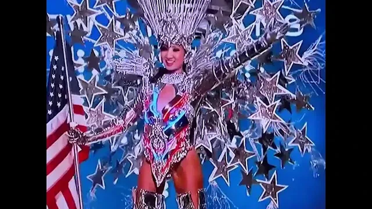 USA MISS UNIVERSE DRESS