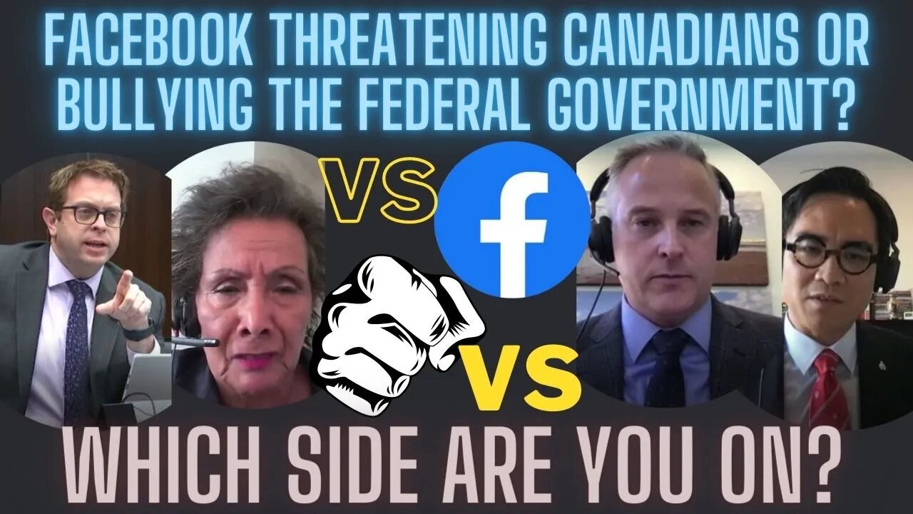 Facebook Meta threatening Canadians Or bullying the federal government? bill C-18 is a scam