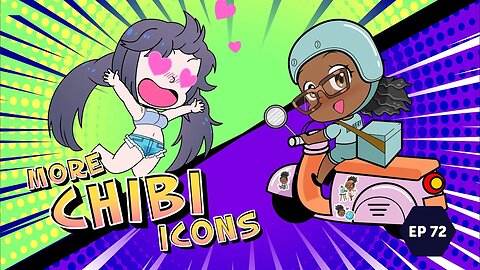 Exploring the World of Chibi icon creation ep72