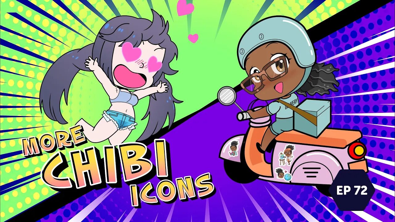 Exploring the World of Chibi icon creation ep72