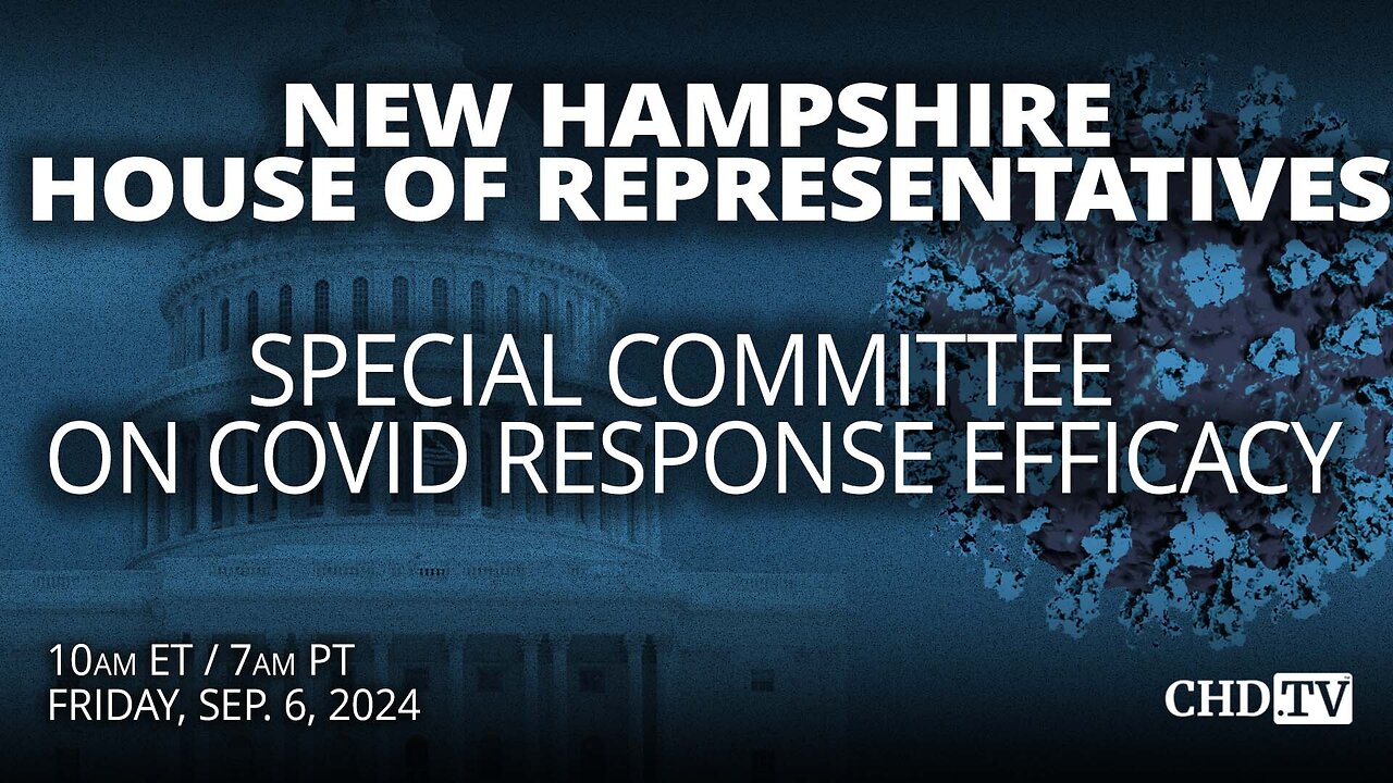 NH House Special Committee on COVID Response Efficacy | Sept. 6