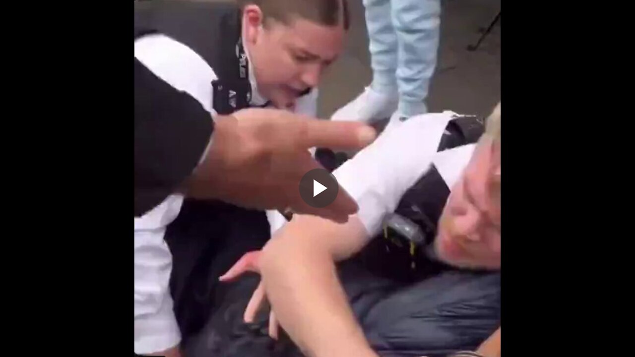 This is what happens when you disarm the police and open the borders: