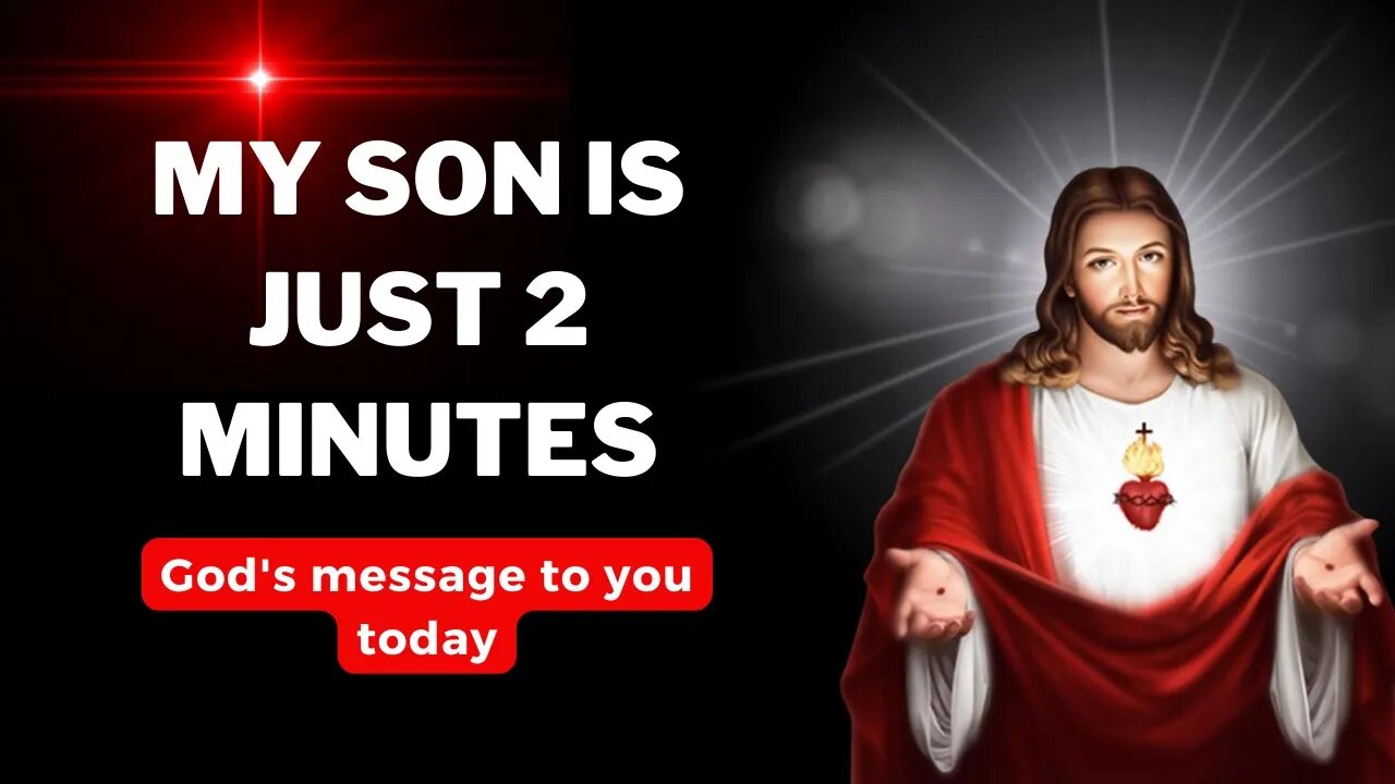 God's message for you today🙏The evil one will smile if you ignore him today🙏 Jesus says
