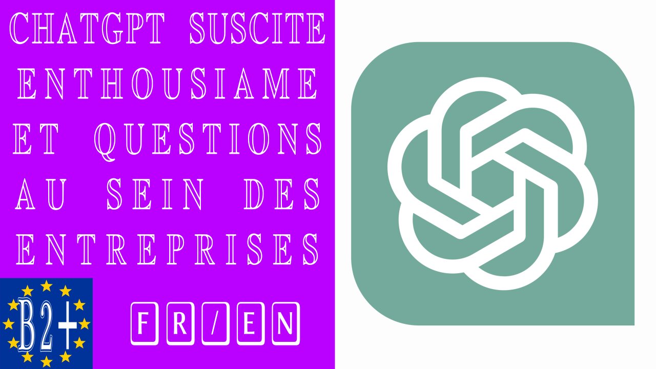 Chatgpt suscite autant d'enthousiasme que de questions dans les entreprises