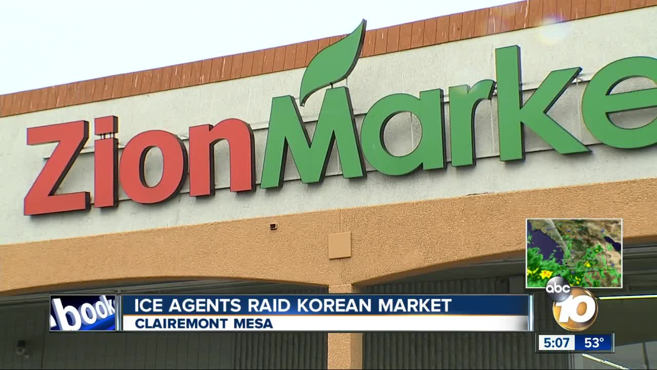 26 taken into custody during ICE raid at Zion Market