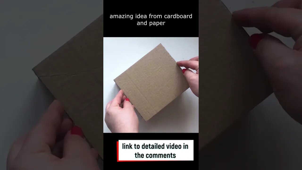 Amazing idea from cardboard and paper