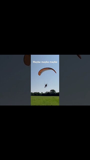 Maybe maybe maybe... #paramotor