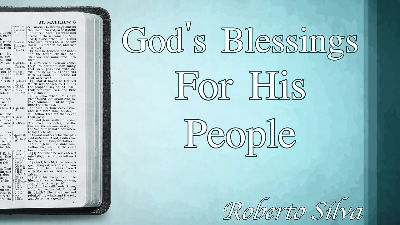 CFC Sunday Sermon - December 31, 2023 - God's Blessings For His People