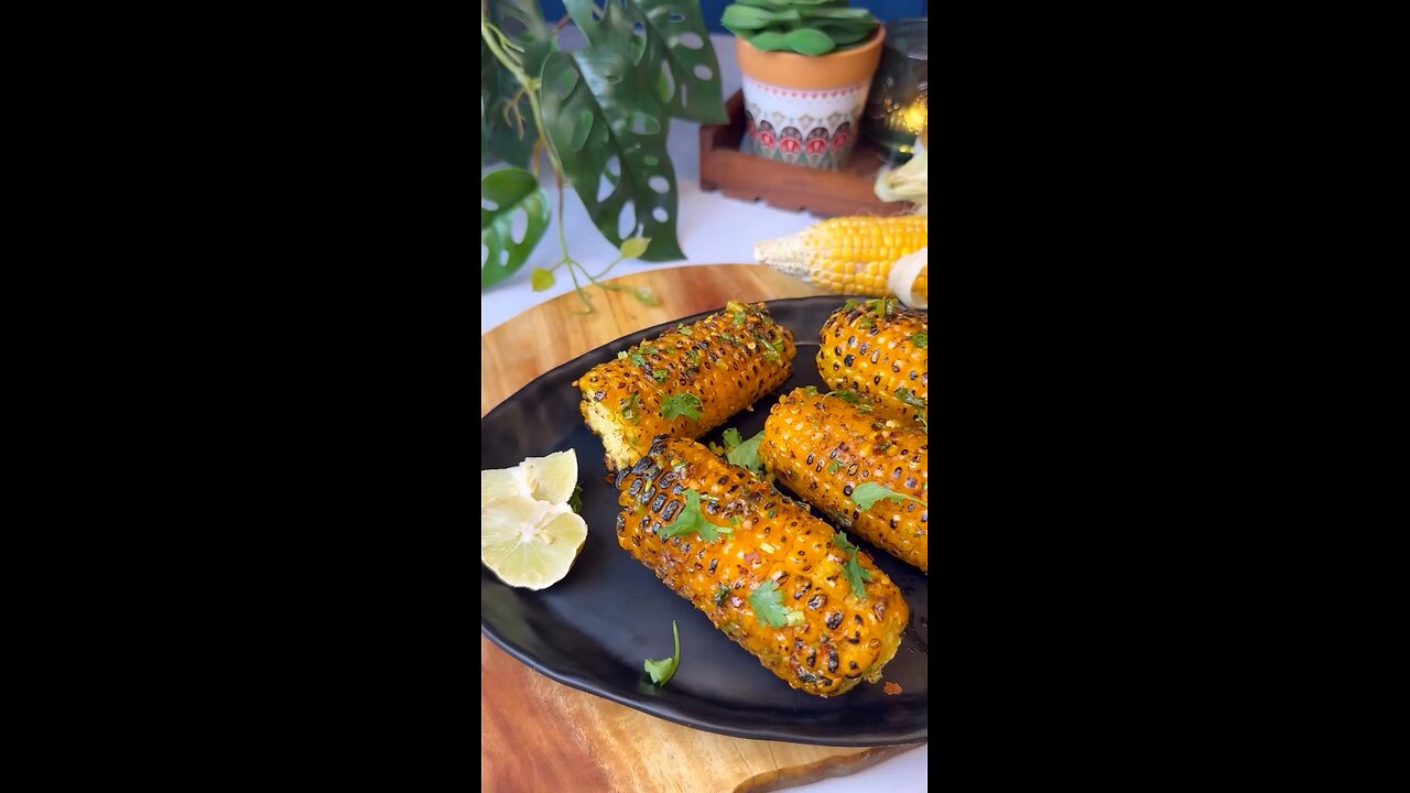 Peri peri corn 🌽 ## ingredients in message ## try and save for later