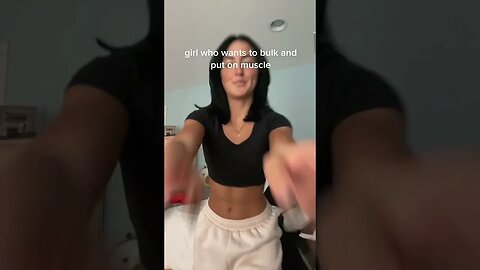 girl who wants to bulk and put on muscle Video By j k s fit #Shorts