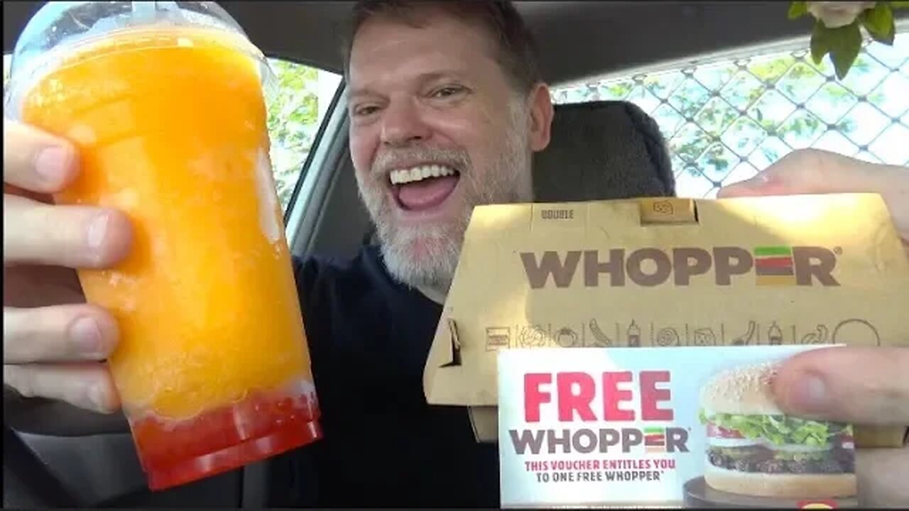 Free Whopper and Hungry Jacks Bursties Review