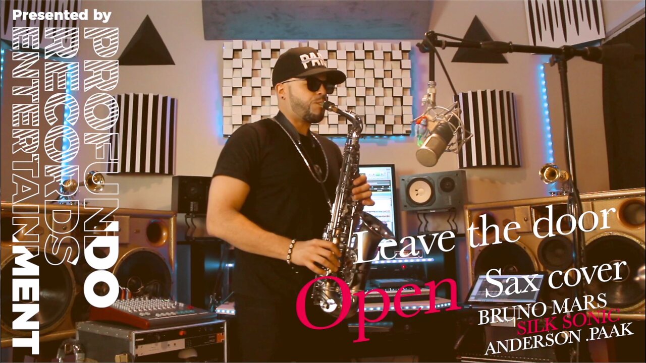 Leave The Door Open - Bruno Mars x Anderson Paak - Saxophone Cover by Caleb Joel