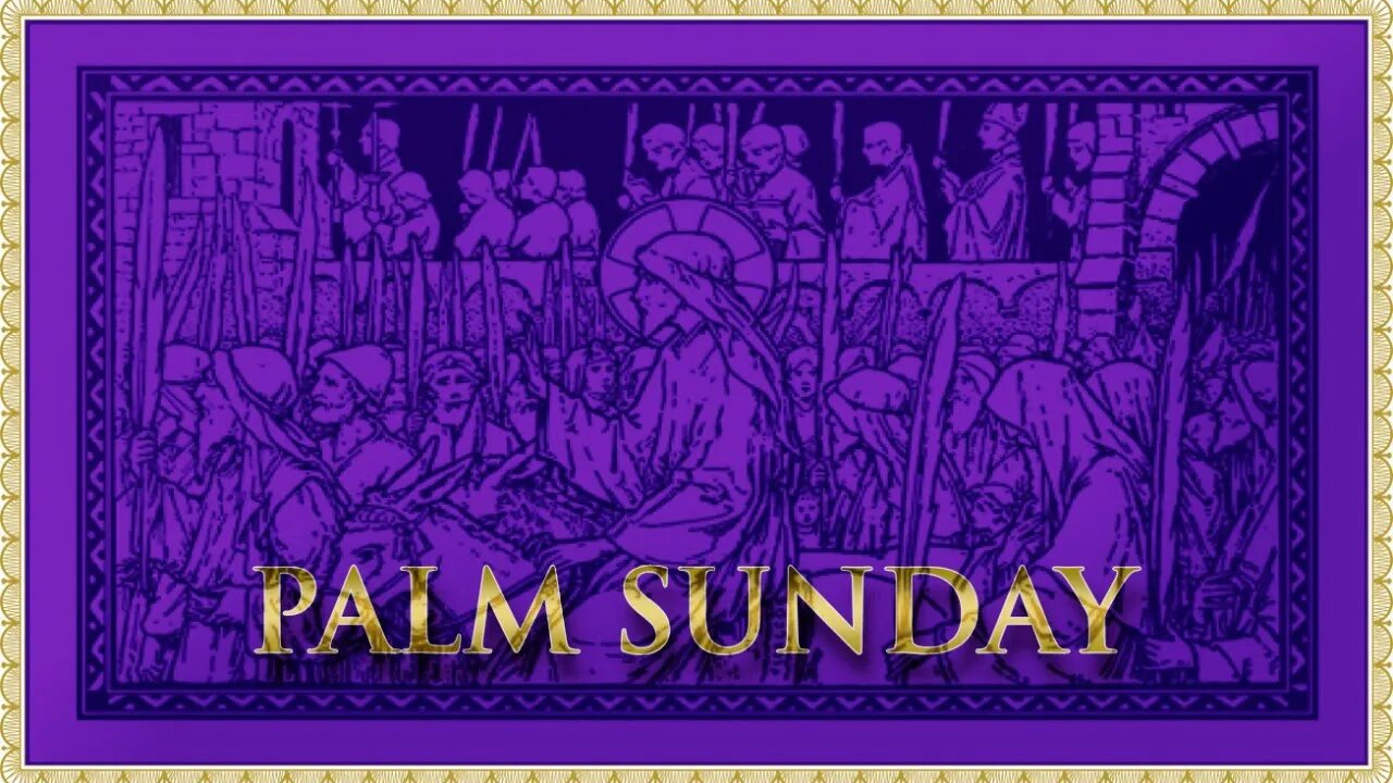 The Daily Mass: Palm Sunday