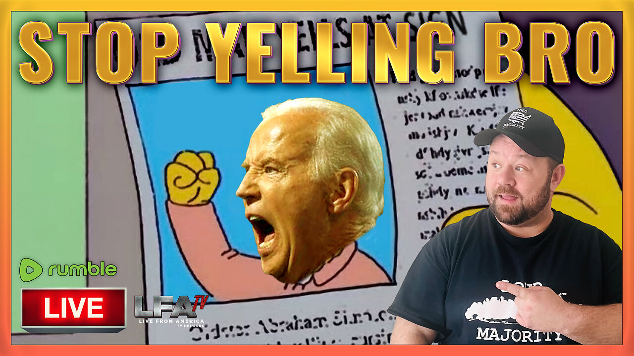 OLD MAN BIDEN YELLS FOR AN HOUR | LOUD MAJORITY 3.8.24 1pm EST