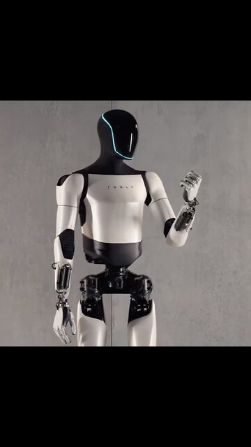 Dude talks with one of the Optimus robots on the street. 😲😲😲