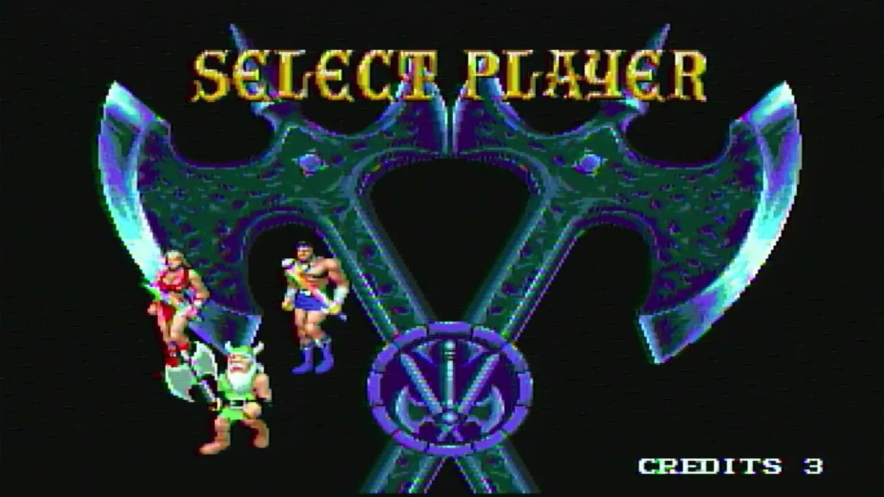 Golden Axe 2 Sega Genesis Side Scrolling Platformer Gameplay