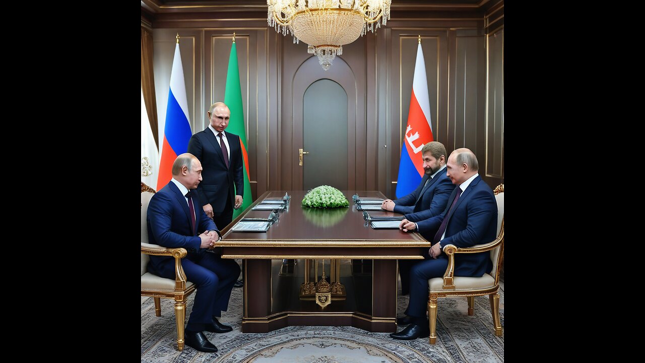 Putin makes an unexpected visit to Chechnya and holds a meeting with its leader, Ramzan Kadyrov.