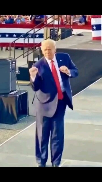 Dancing Trump