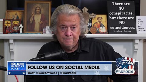 Steve Bannon: "We Have Not Saved This Nation Yet"