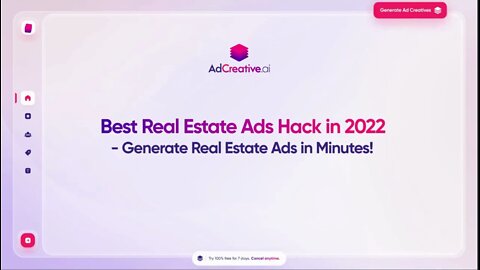 GENERATE REAL ESTATE ADS IN MINUTES!