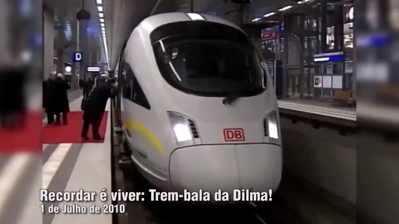 O trem-bala da Dilma