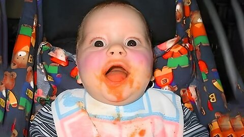 Funny Baby Eating Moments Compilation - Try Not To Laugh Challenge