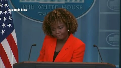 Karine Jean-Pierre DODGES Question And Fills It With Word Salad Topped With HOT GARBAGE