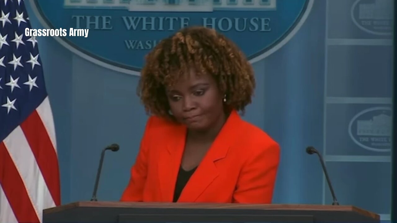 Karine Jean-Pierre DODGES Question And Fills It With Word Salad Topped With HOT GARBAGE