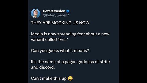 Media is now spreading fear about a new variant called "Eris"