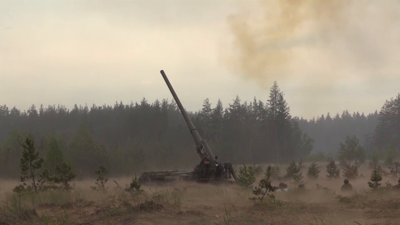 Combat operation of Malka high-power self-propelled artillery crews