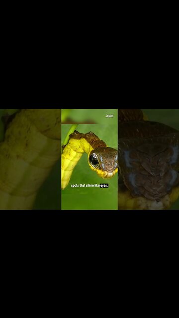 Sphinx Moth Caterpillar, The Snake Pretender