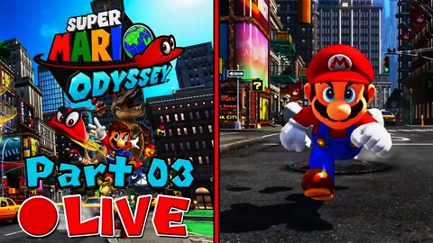 [🔴LIVE] Super Mario Odyssey | 100% Walkthrough [Part 3] - Journey To Mysterious Kingdoms!