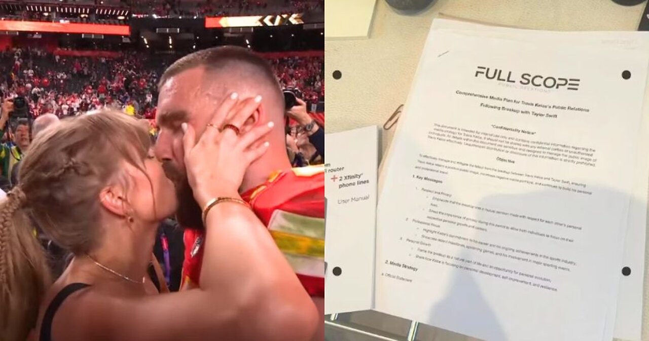 Swift-Kelce Love Dubbed ‘Psyop,’ ‘Fake’ After Leaked ‘Contract’ Gives Illusion Romance