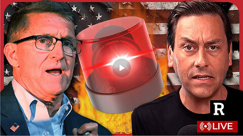 NATIONAL EMERGENCY! General Mike Flynn Joins Redacted For Special Warning Broadcast | Redacted News