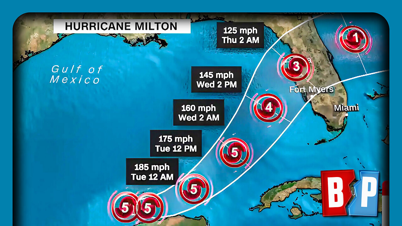 Hurricane Milton To SLAM Into Florida Coast