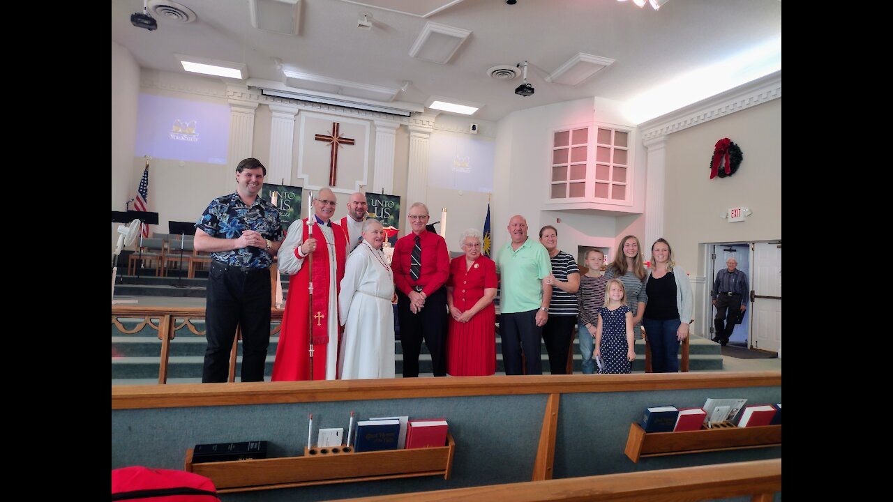 My Reception Into The Anglican Church In North America (ACNA) (01/09/22)